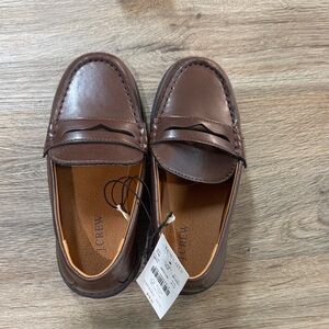 J. Crew Men’s Brown Leather Penny Loafers